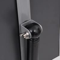VidaXL Posterstandaard a3 aluminiumlegering zwart - thumbnail