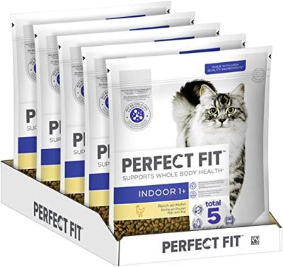 Perfect Fit Indoor 1+ met kip kattenvoer 2 x 1,4 kg