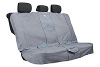 Kurgo Heather Bench Seat Cover, Dog Car Seat Protector, Waterdicht & Stainbestendig, Secure Fit, Charcoal Grey - thumbnail