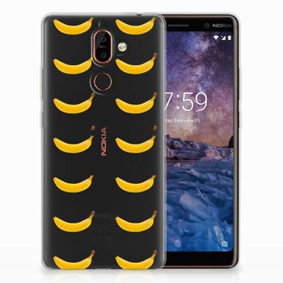 Nokia 7 Plus | Siliconen Case | Banana