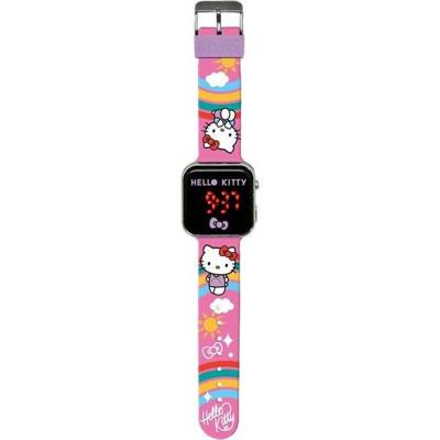 LED-horloge - KINDERLICENTIE - Hello Kitty - Geschikt voor kinderen vanaf 4 jaar
