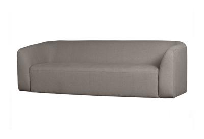 WOOOD 3-zits Bank 'Sloping' kleur Grijs Melange