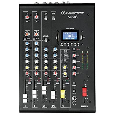 Audiophony MPX6 PA mixer