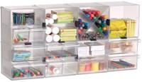 Multi-Functionele Organiser Archivo 2000 Transparant 19 x 15 x 15 cm - thumbnail