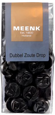 Meenk Dubbelzoute drop 180 Gram