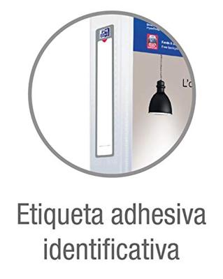 OXFORD Polyvision personaliseerbare elastobox, formaat A4, uit PP, rug van 4 cm, transparant OXFORD Polyvision personaliseerbare elastobox, formaat A4, uit PP, rug van 4 cm, transparant