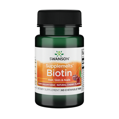 Sublingual Biotin 5000mcg | Swanson | 60ct Sublingual Biotin 5000mcg | Swanson | 60ct
