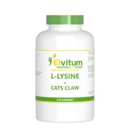 Elvitum L-Lysine Cats Claw Tabletten - thumbnail