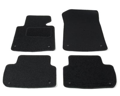 Automatten op maat - zwart stof - BMW 3-Serie E46 Sedan, Touring, Coupe en Compact 1998-2005