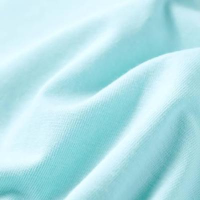 Kindershirt 140 lichtzeeblauw