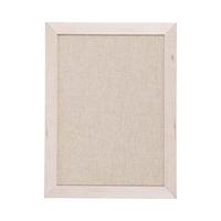 Bisilque Notitiebord Kamashi met bruin kader - thumbnail