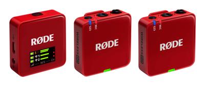 RØDE Wireless GO III Red - draadloos microfoonsysteem (rood)