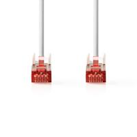 Nedis CCGB85221WT025 CAT6-kabel RJ45 (8P8C) M netwerkkabel Wit 0,25 m - thumbnail