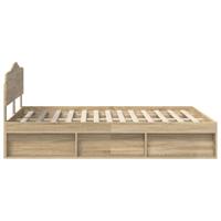 Bedframe Sonoma Eiken 150 x 200 cm Massief grenenhout - thumbnail
