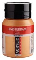 Royal Talens Amsterdam Acrylverf 500 ml - Donkergoud 803 - thumbnail