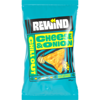 Rewind Cheese & Onion Thin and Crispy Corn Chips 160 g bij Jumbo - thumbnail
