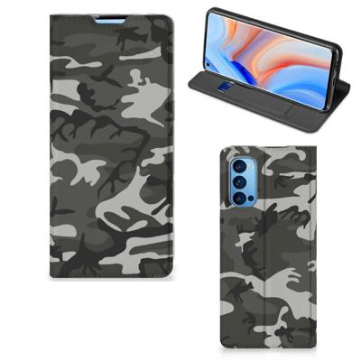 OPPO Reno4 Pro 5G | Hoesje met Magneet | Army Light