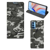 OPPO Reno4 Pro 5G | Hoesje met Magneet | Army Light - thumbnail