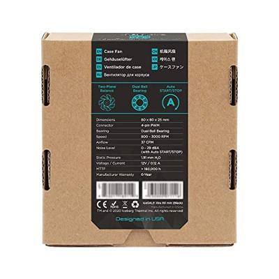 Iceberg Thermal IceGALE Xtra PC-ventilator Zwart