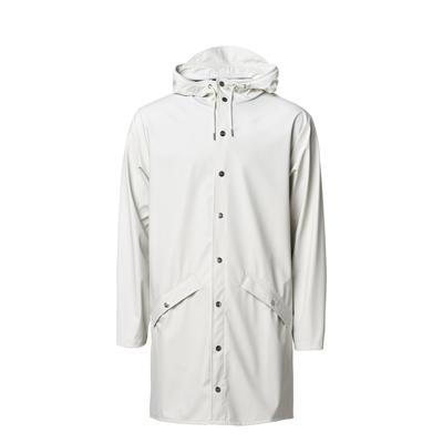 Rains Heren Long Jacket - Off White Rains Heren Long Jacket - Off White
