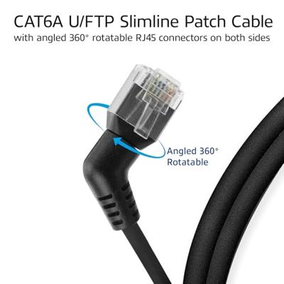 ACT DD1905 Roteerbare netwerkkabel Zwart 5 m Cat6 U/FTP (STP) ACT DD1905 Roteerbare netwerkkabel Zwart 5 m Cat6 U/FTP (STP)