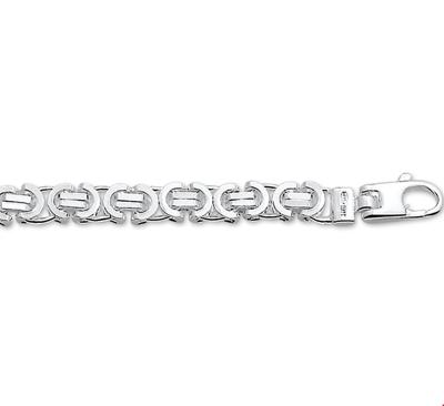 TFT Zilveren Ketting Konings Plat 5,5 mm TFT Zilveren Ketting Konings Plat 5,5 mm