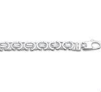 TFT Zilveren Ketting Konings Plat 5,5 mm - thumbnail