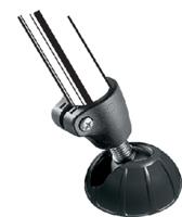 Manfrotto 204SC1 set rubberen voetjes met zuignap in zak, zwart - thumbnail