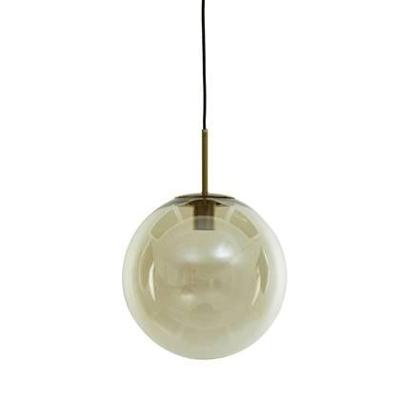 Light & Living Hanglamp 'Medina' 40cm, kleur Amber