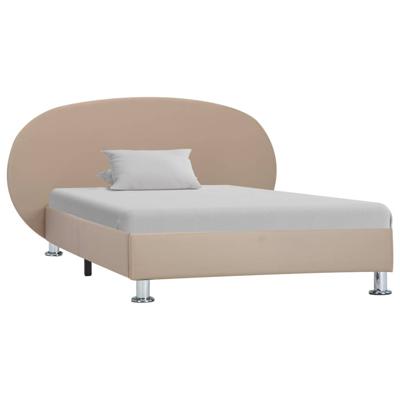 Bedframe kunstleer cappuccino 100x200 cm Bedframe kunstleer cappuccino 100x200 cm