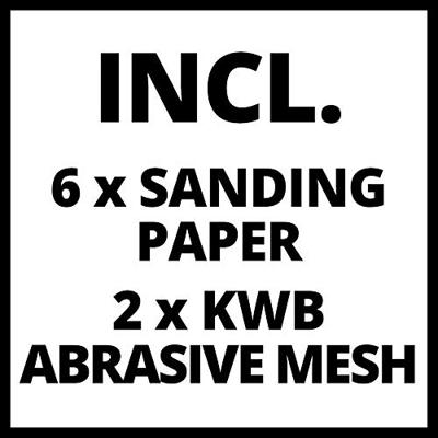Einhell TE-DW 225 X - Wand- en Plafondschuurmachine | 750W | In koffer - 4259960 4259960 - thumbnail