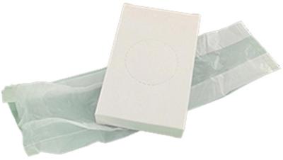 Hygiënezakjes LDPE, wit, 46 x 25 stuks Hygiënezakjes LDPE, wit, 46 x 25 stuks