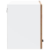 Keukenwandkast Lucca bewerkt hout oud houtkleurig - thumbnail