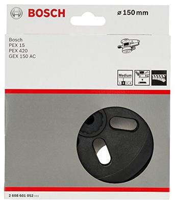 Bosch Accessories 2608601052 Schuurschijf gemiddeld, 150 mm, voor GEX 150 AC, PEX 15 AE Diameter 150 mm Geschikt voor Excentrische schuurmachine GEX 150 AC,