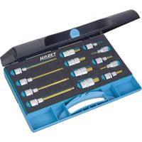 HAZET Dopsleutelbitset 986/13 - 1/2 inch (12,5 mm) vierkant hol - Binnen-zeskant-profiel - 13-delig - 5 - 10 - thumbnail