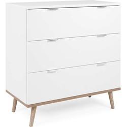 Ladekast Scandinavian Wit 79,8 x 40 x 86,5 cm