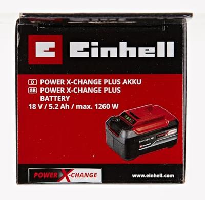 Einhell 18 V/5.2 Ah Plus Accu - Li-Ion - 4511437 4511437