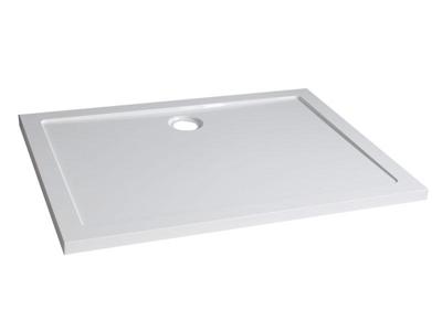 Wiesbaden luxe douchebak SMC rechthoek 120x90x4 cm wit