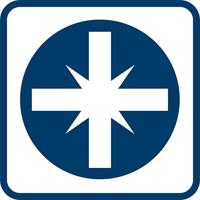Bosch Professional 1600A02ND1 1600A02ND1 VDE Kruiskop schroevendraaier - thumbnail