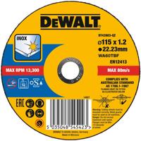 DeWALT DT43903 Doorslijpschijf RVS 115mm - thumbnail