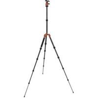 Rollei Compact Traveler No.1 Carbon Tripod V2 - Oranje - thumbnail
