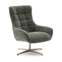 Kave Home Teryl fauteuil chenille Groen - thumbnail