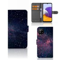 Samsung Galaxy A22 4G | M22 | Book Case | Stars - thumbnail