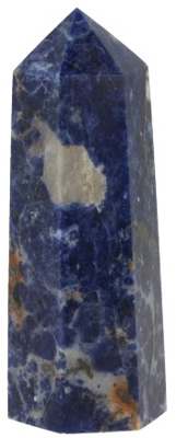 Edelsteen Obelisk Punt Sodaliet 70 - 80 mm