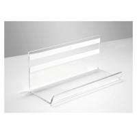 Sigel Pennenbakje GL199 Transparant Agaatgrijs 170 mm - thumbnail