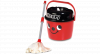 Numatic Little Helper Little Henry Mop en Emmer Rood