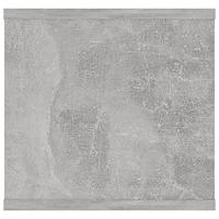 Wandschap 102x30x29 cm spaanplaat betongrijs - thumbnail