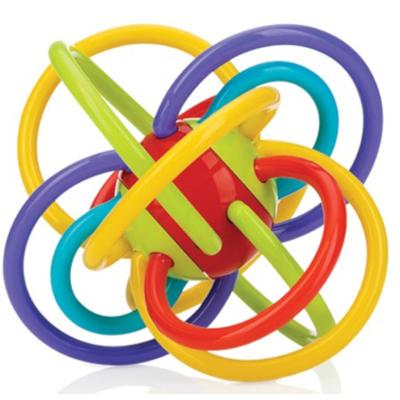Nuby Lots a loops bijtspeeltje 6 maanden+ 1 Stuks Nuby Lots a loops bijtspeeltje 6 maanden+ 1 Stuks