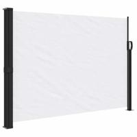 VidaXL Windscherm uittrekbaar 140x500 cm wit - thumbnail