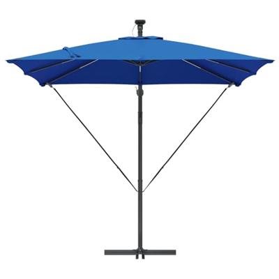 Cantilever Banana Parasol Blauw 249 x 249 x 250 cm Cantilever Banana Parasol Blauw 249 x 249 x 250 cm